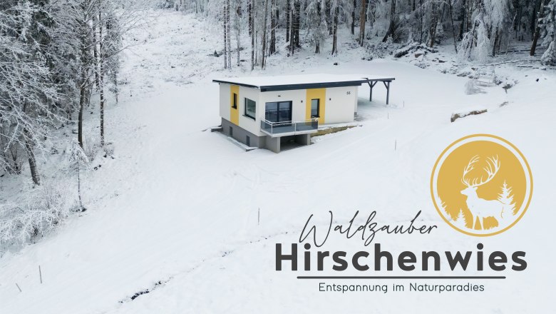 Ferienhaus Waldzauber Hirschenwies im Winter, © Waldzauber Hirschenwies Ferienhaus Waldzauber Hirschenwies im Winter, © Waldzauber Hirschenwies