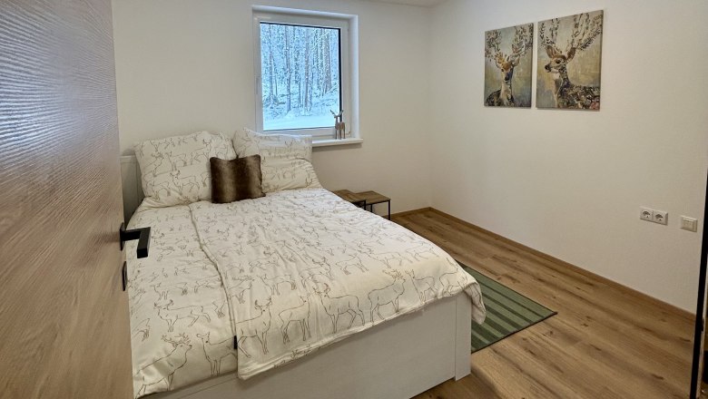 Schlafzimmer 2, © Waldzauber Hirschenwies Schlafzimmer 2, © Waldzauber Hirschenwies