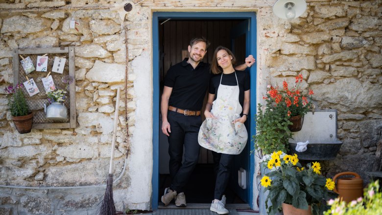 Harald Hackel und Brigitte Baldrian, © Atelier Baldrian & Hackel