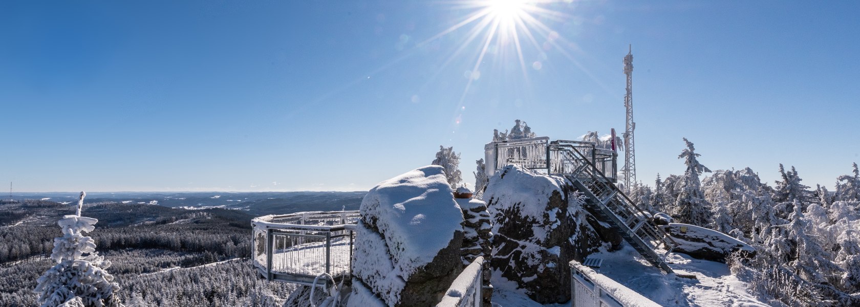 Nebelstein im Winter, © Foto Freitag