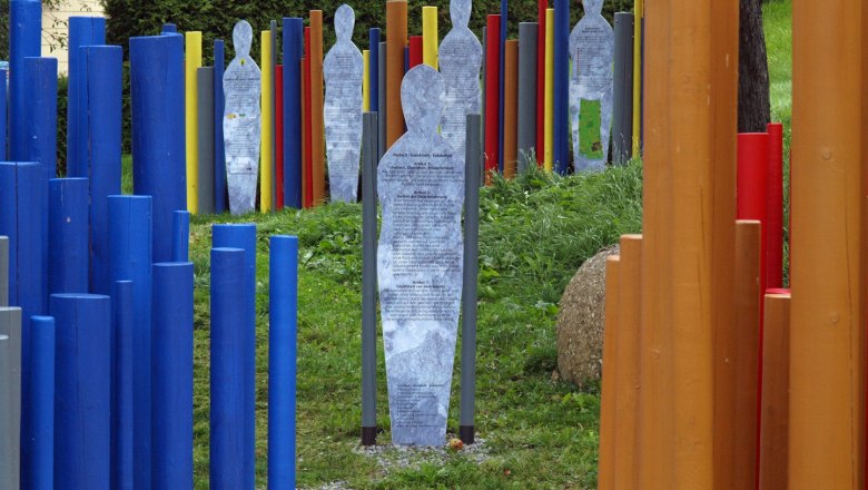 Lauterbach - Garten der Menschenrechte, © Tourismusverein Moorbad Harbach, Hnilicka