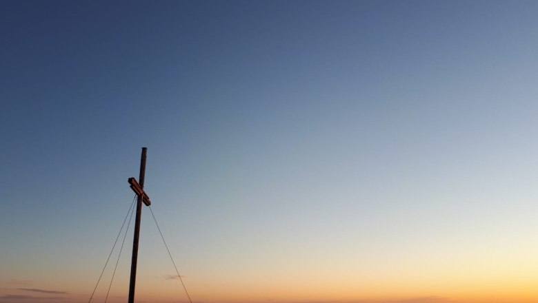 Sonnenaufgang am Nebelstein, &copy; Ferienhaus Angel, Fotograf Heidi Angel