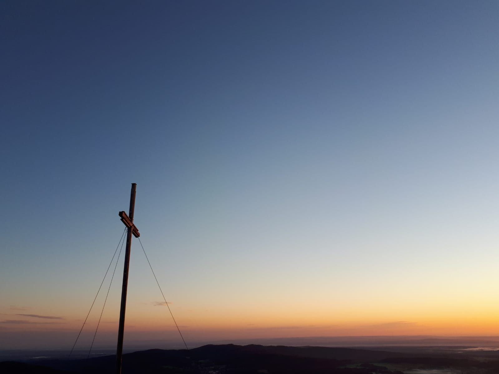 Sonnenaufgang am Nebelstein