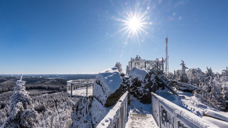 Nebelstein im Winter, © Foto Freitag