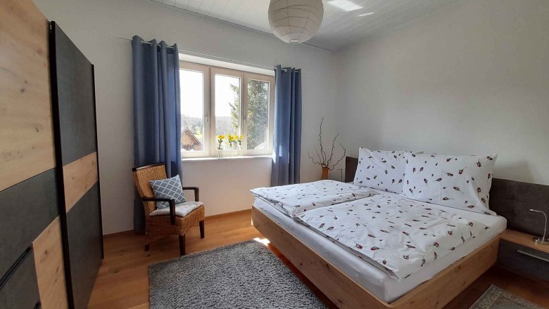 Schlafzimmer 1, &copy; Ferienhaus Angel, Fotograf Heidi Angel
