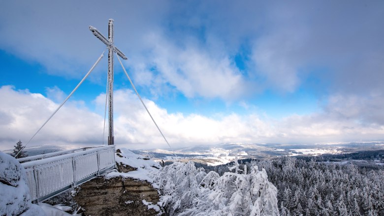 Nebelstein im Winter, © Foto Freitag