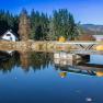 Hausansicht Herbst, &copy; Chalet-Nordwald, Fotograf Angela Hauler