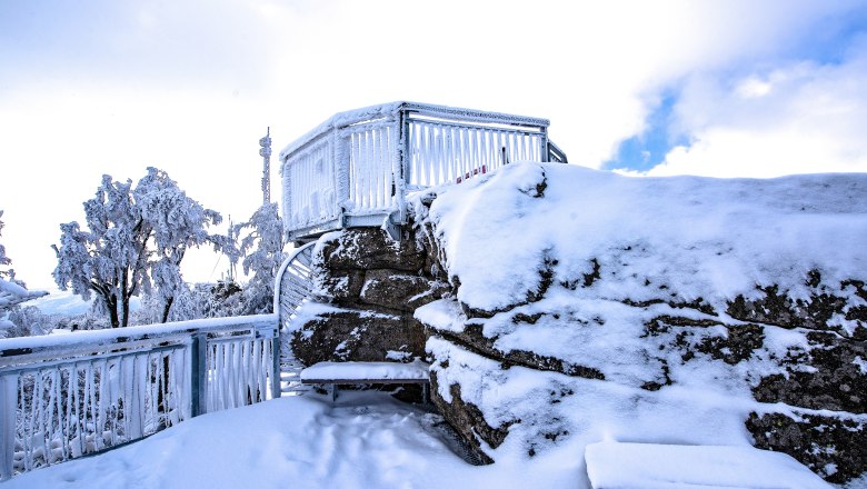 Nebelstein im Winter, © Foto Freitag