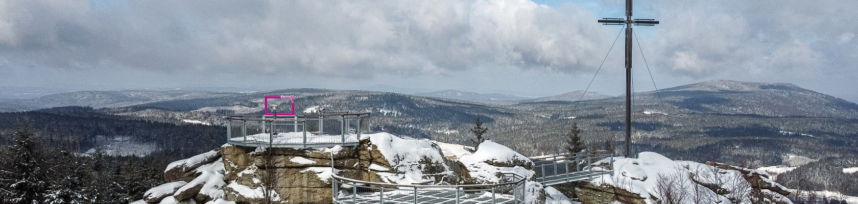 Nebelstein im Winter, © Foto Freitag