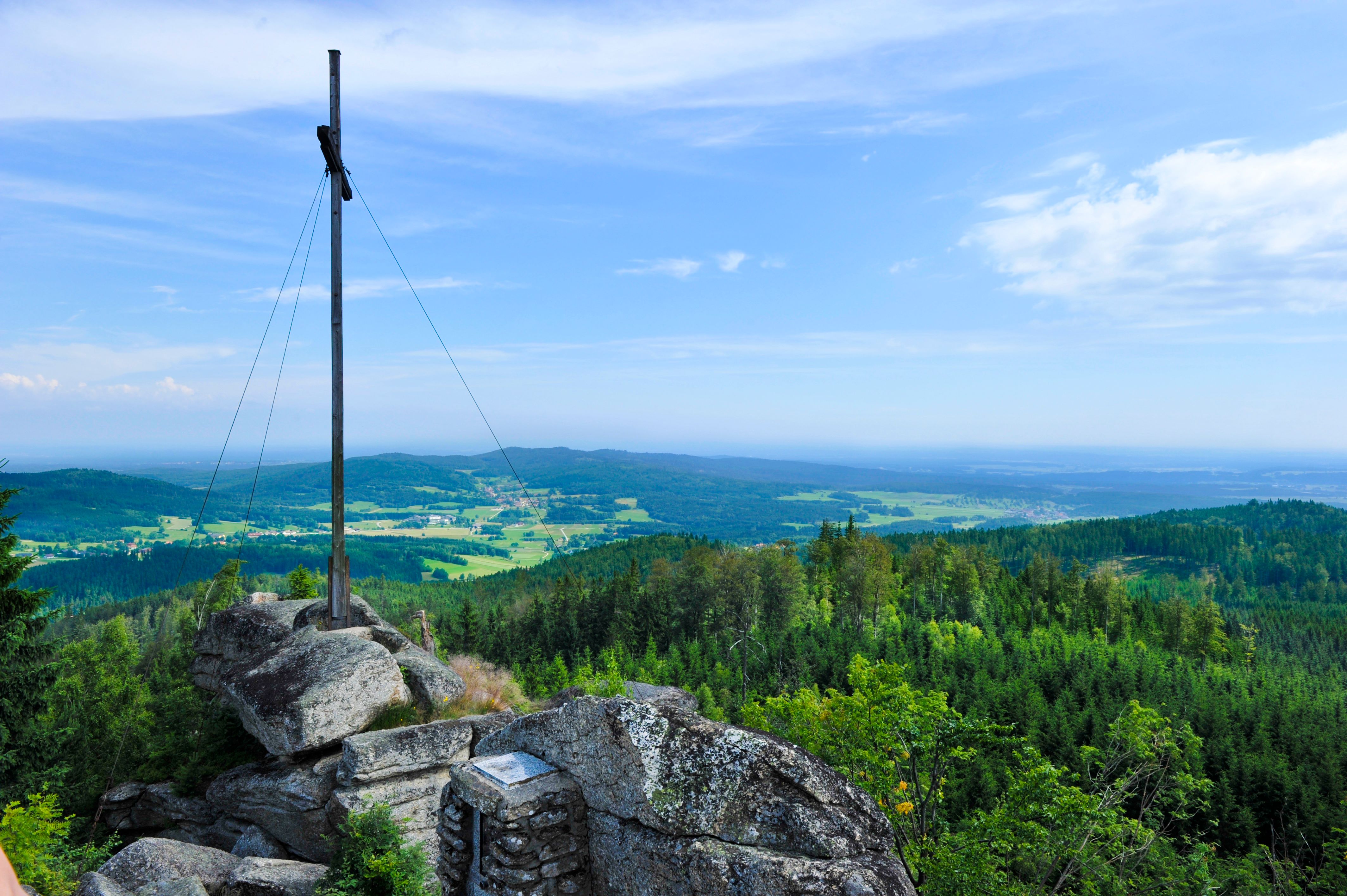Gipfelkreuz am Nebelstein