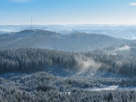 Winterliche Aussicht vom Nebelstein, © Waldviertel Tourismus, Matthias Schickhofer