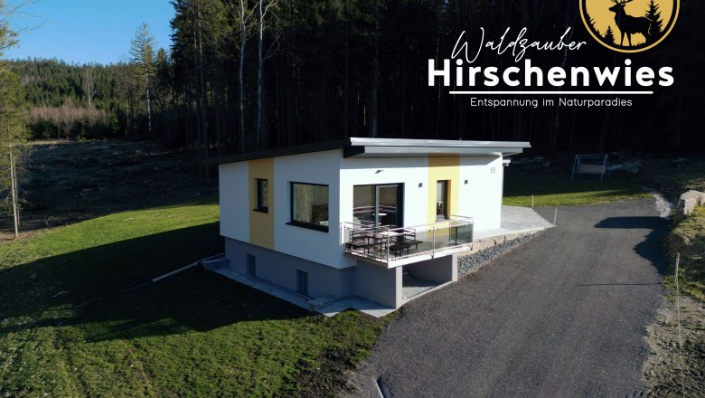 Gebäudeansicht Sommer, © Waldzauber Hirschenwies Gebäudeansicht Sommer, © Waldzauber Hirschenwies