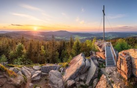 Sonnenaufgang am Nebelstein, © Gemeinde Moorbad Harbach, Reinhard Podolsky