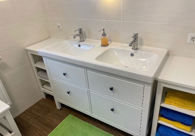 Badezimmer, &copy; Ferienhaus Hirschenwies, Fotograf Walter Eichner