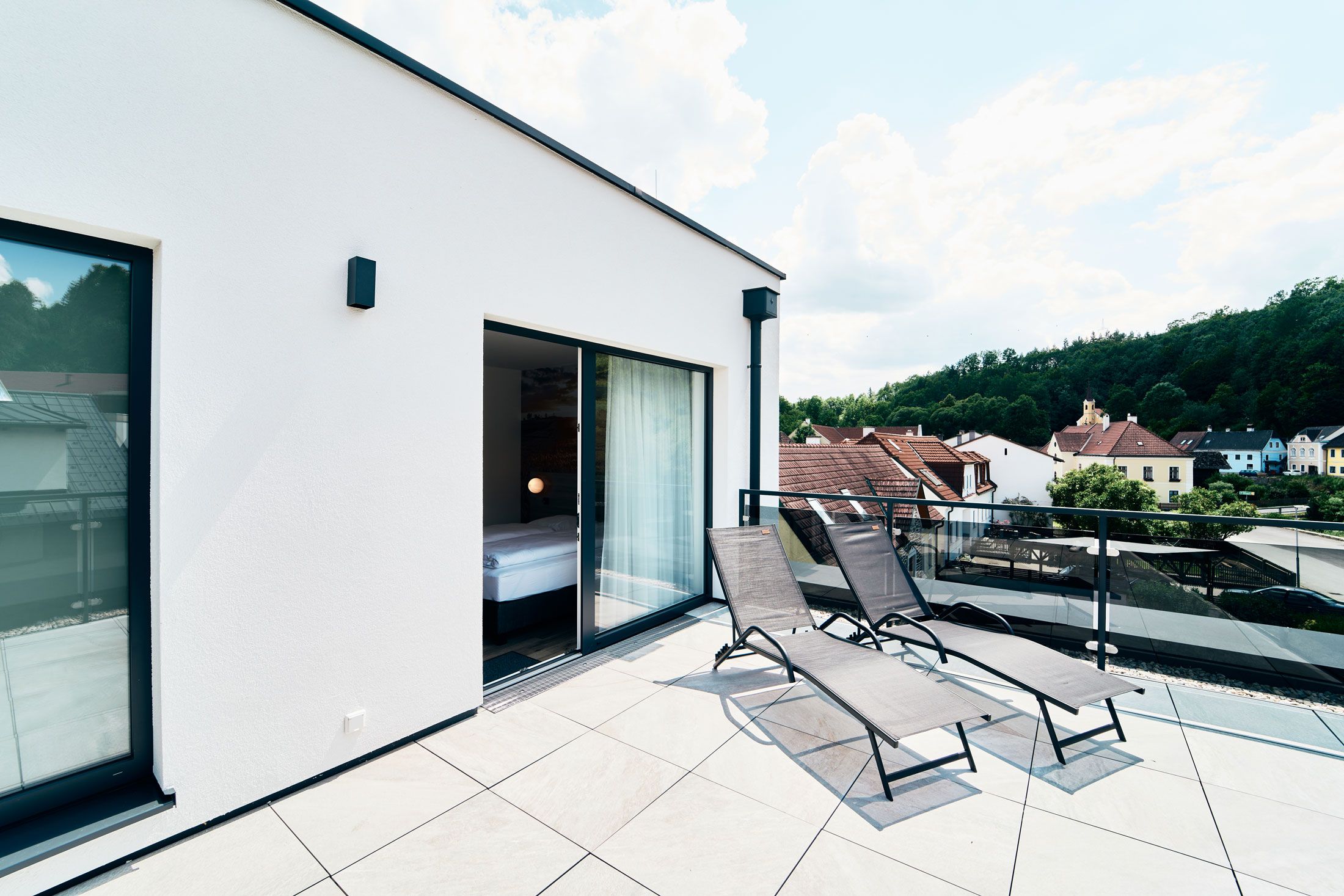 Terassenblick