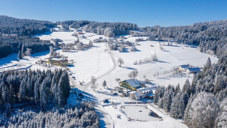 Winter in Hirschenwies, © Gemeinde Moorbad Harbach