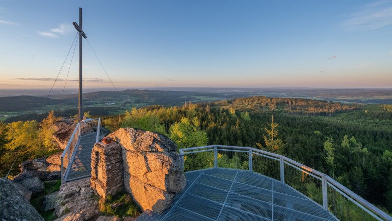 Plattform Nebelstein, © Gemeinde Moorbad Harbach
