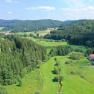 Luftaufnahme der Ederm&uuml;hle im Waldviertel - &Uuml;bernachtungen und Tiererlebnisse ab 16 Jahren | Adults only Hotel, &copy; Christian Pfabigan
