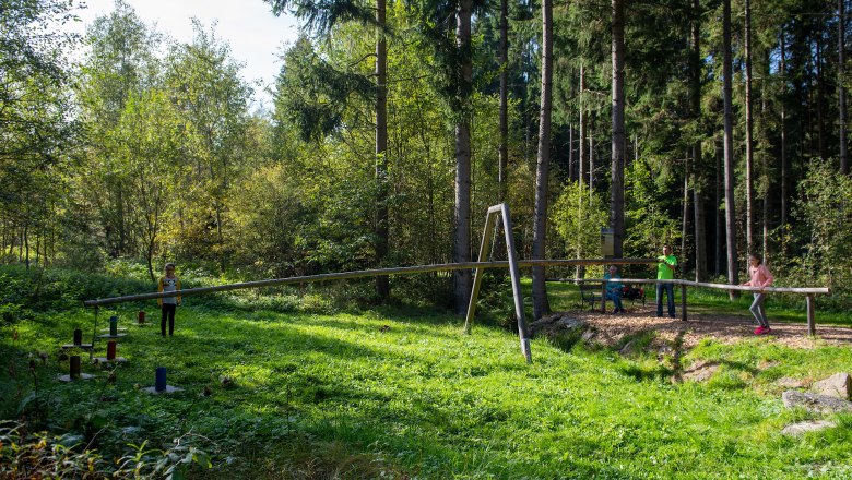 Xundwärts-Parcours Hirschenwies, © Foto Freitag