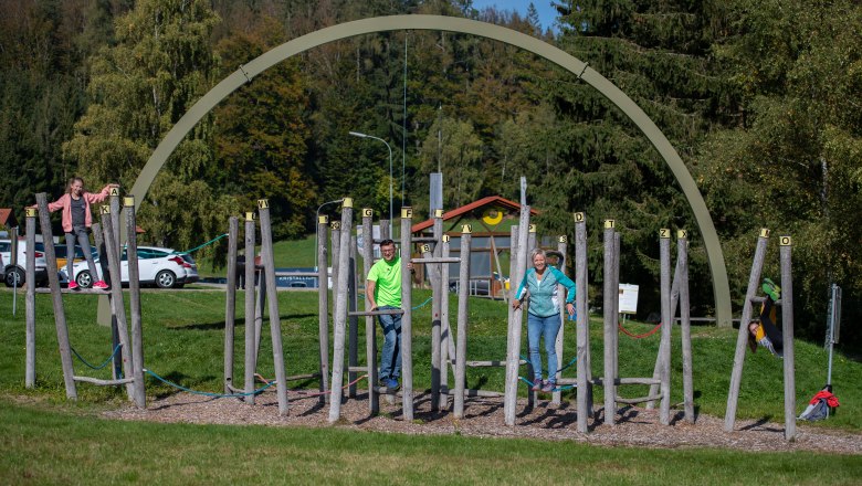 Xundwärts-Parcours Hirschenwies, © Foto Freitag