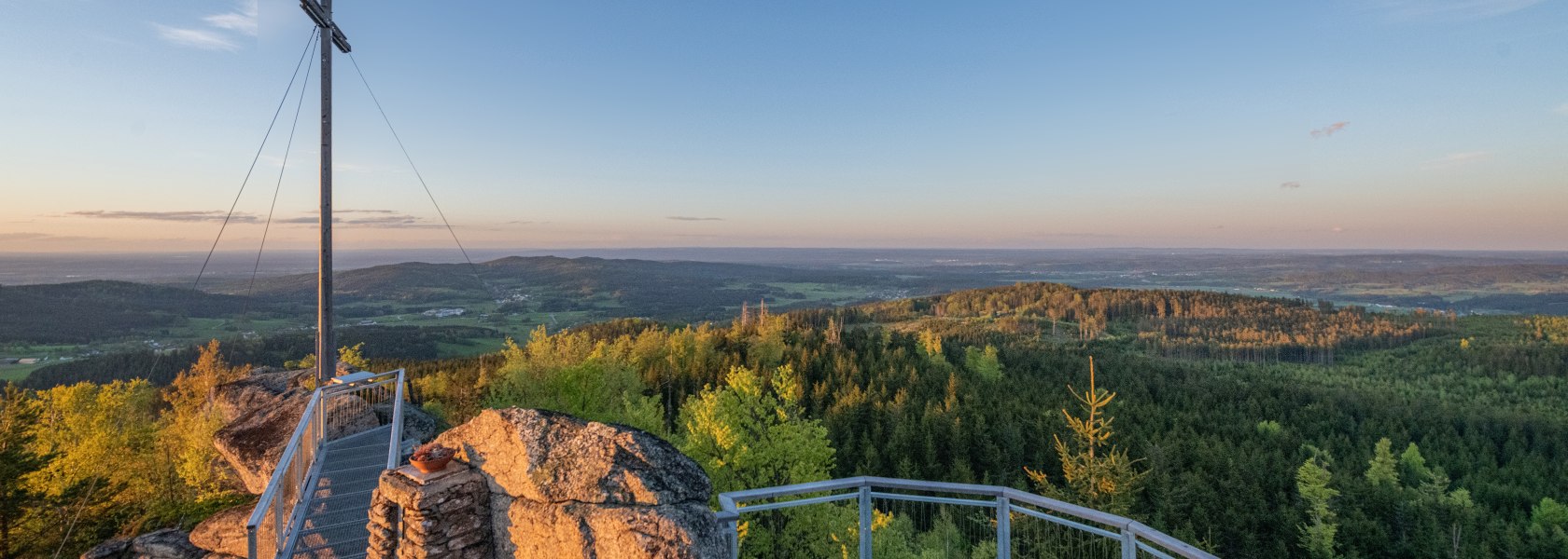 Plattform Nebelstein, © Gemeinde Moorbad Harbach