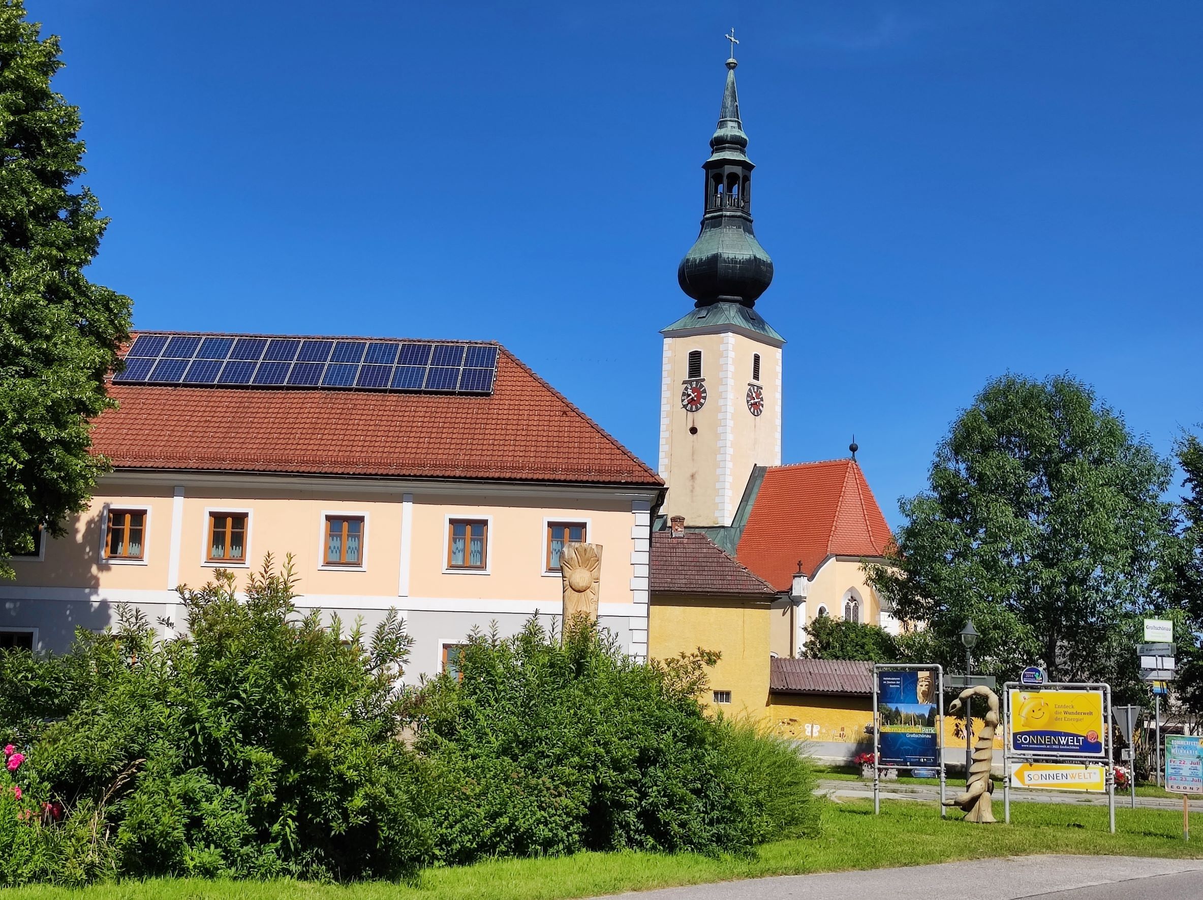 Großschönau Kirchenplatz