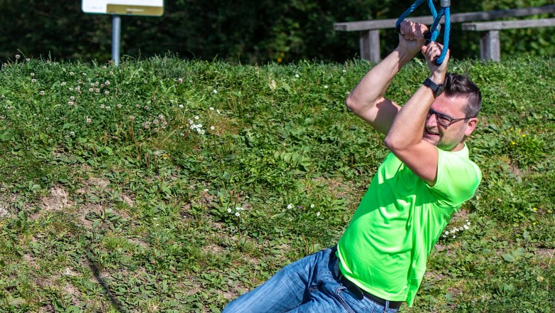 Xundw&auml;rts-Parcours - Die Bewegungsfreude im Motorikpark(r), &copy; FotoFreitag
